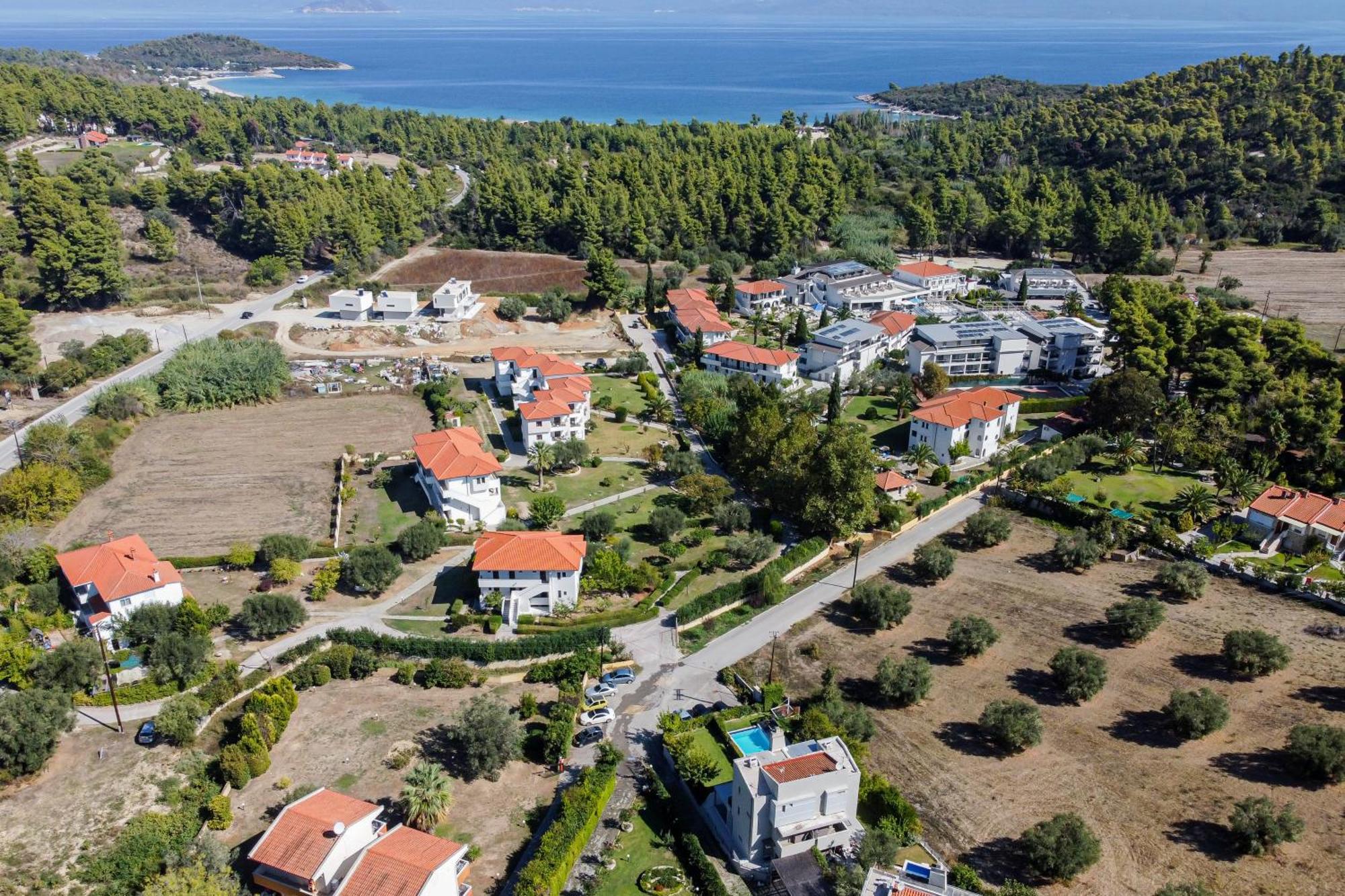 Deluxe Chrousso Pool Villa Paliouri Eksteriør billede